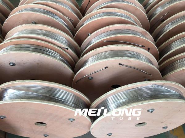 Jalur Injeksi Kimia Seamless Alloy 625 Downhole Capillary Tubing