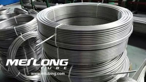 ASTM A269 316L Stainless Steel Coiled Umbilical Tubing