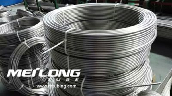 Jalur Kontrol Kapiler Stainless Steel Melingkar Tubing