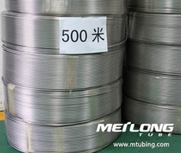 S32750 Duplex Stainless Steel Coiled Capillary Tubing