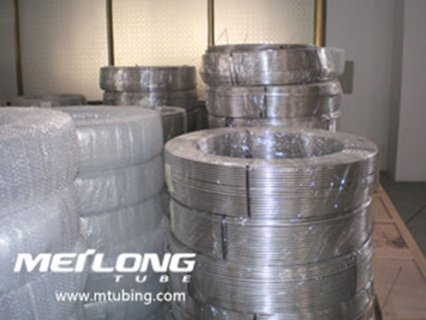 1.4404 Tubing Garis Kontrol Downhole Melingkar