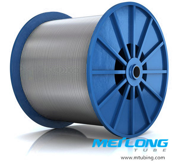 Нержавеющая сталь ASME SA789 S32750 спиральная линия трубопровода для химикатов Injeciton